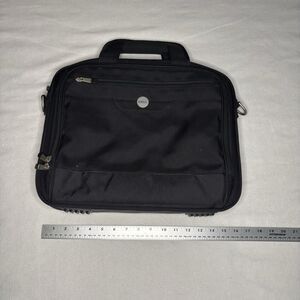 Dell PG779 Laptop Business Bag Briefcase Black Padded 15  Multi Pocket Case